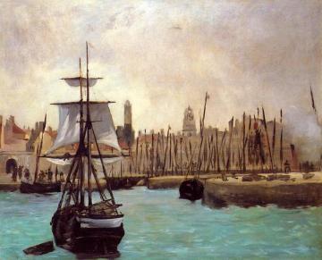 The Port Of Calais Artwork by Edouard Manet