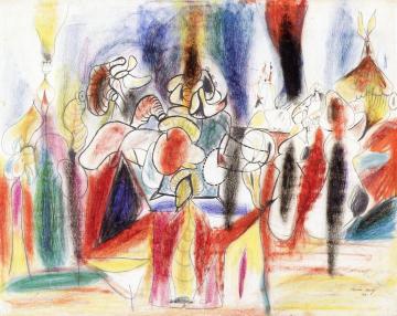 Untitled Artwork by Arshile Gorky