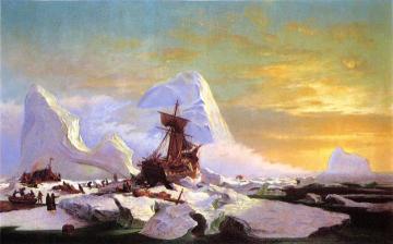 Crushed in the Ice Artwork by William Bradford