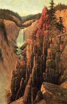 Lower Falls, Yosemite Artwork by Grafton T. Brown
