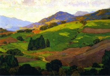 I Lifted Mine Eyes to the Hills Artwork by William Wendt