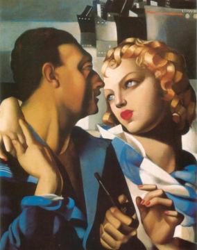 Idyll Artwork by Tamara De Lempicka