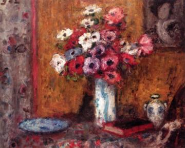 Chinese Vase Artwork by Georges D'espagnat