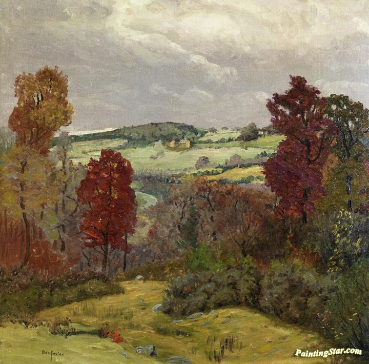 Autumn in New England Artwork by Ben Foster