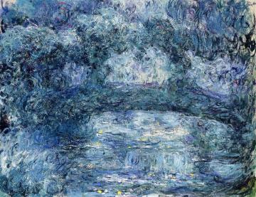 The Japanese Bridge Artwork by Claude Oscar Monet