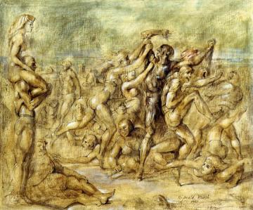 Coney Island Artwork by Reginald Marsh