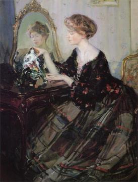 The Chinese Statuette Artwork by Richard Edward Miller