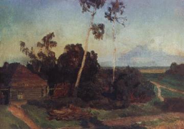 Last Rays of the Sun Artwork by Nikolai Krymov