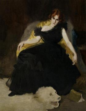 La morfinomane Artwork by Vittorio Matteo Corcos