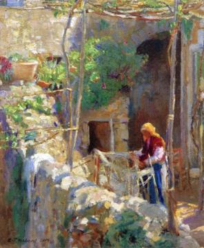 Anna Capris Artwork by Aldro Thompson Hibbard