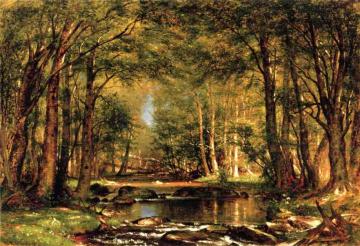 A Catskill Brook Artwork by Thomas Worthington Whittredge