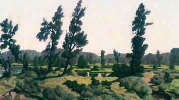 Early Morning Artwork by Nikolai Krymov