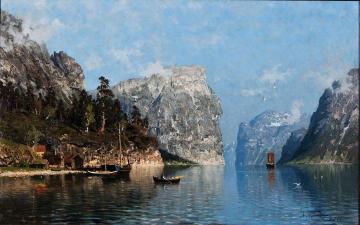 Sognefjord Artwork by Adelsteen Normann