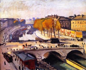 The Pont Saint-Michel and the Quai des Grands Augustins Artwork by Albert Marquet