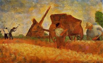 The Stone Breakers Artwork by Georges Seurat