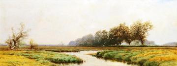 Newburyport Marshes Artwork by Alfred Thompson Bricher