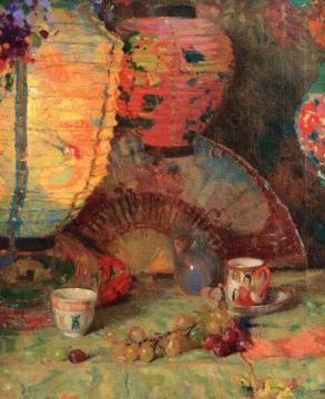 Still Life, Lanterns Artwork by Aldro Thompson Hibbard