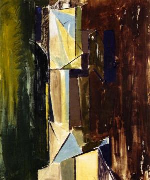 Abstract Head Artwork by Alfred Henry Maurer