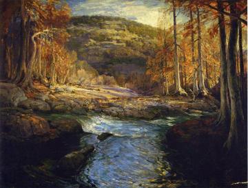 Forest Stream Artwork by Julian Onderdonk