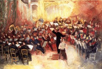 Polyphonic Orchestra Artwork by Jean Dufy