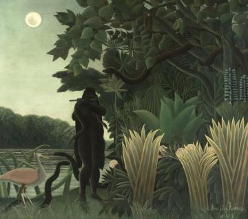 The Snake Charmer Artwork by Henri Rousseau