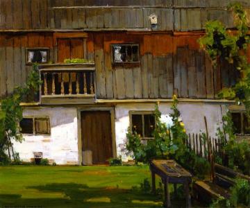 My Balcony Artwork by William Wendt