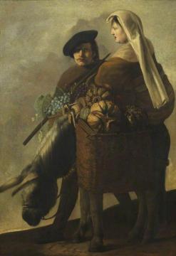 Fruit Gatherers Artwork by Paulus Bor