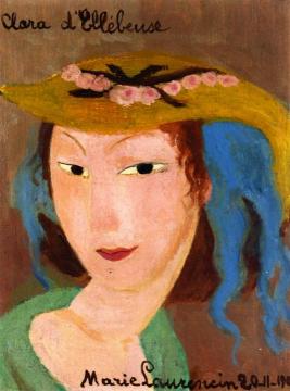 Clara d'Ellébeuse Artwork by Marie Laurencin