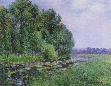 By the Eure River in Summer Artwork by Gustave Loiseau
