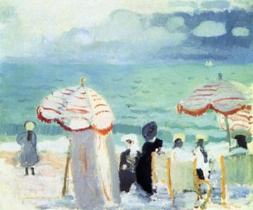 Parasols Artwork by Raoul Dufy