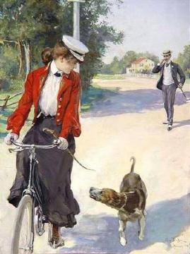 The Pursuit Artwork by Oscar Bluhm