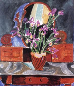 Vase Of Irises Artwork by Henri Matisse