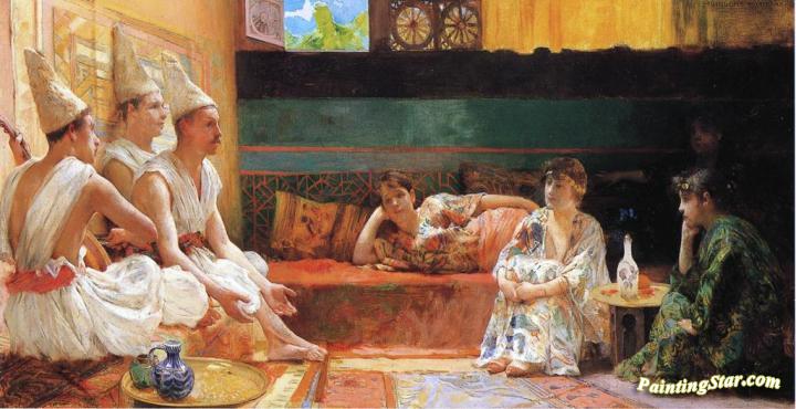 The Calenders Artwork by Henry Siddons Mowbray