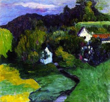 Wasserburg Artwork by Alexej Jawlensky