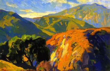 Pasadena Foothills Artwork by Franz Bischoff
