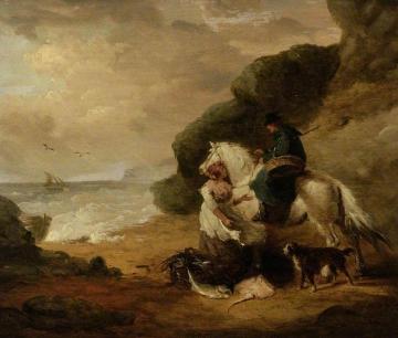 Buying Fish Artwork by George Morland