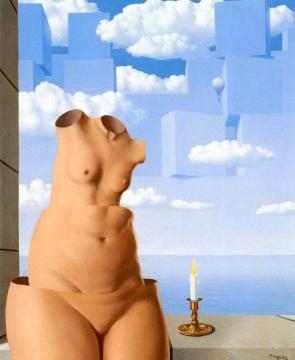 La Folie des Grandeurs Artwork by Rene Magritte