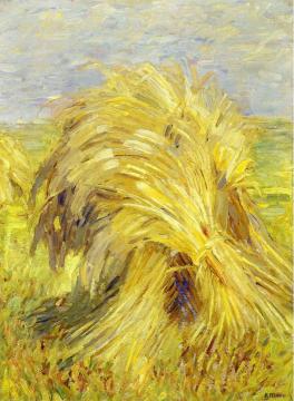 Sheaf Of Grain Artwork by Franz Marc
