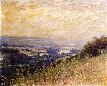 The Distant Town Artwork by Guy Orlando Rose