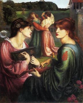The Bower Meadow Artwork by Dante Gabriel Rossetti