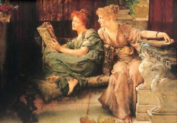 Comparisions Artwork by Sir Lawrence Alma Tadema