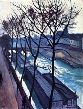 Quai Bourbon Artwork by Albert Marquet