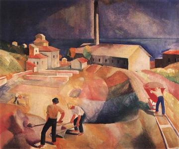 Brick-yard Artwork by Karoly Patko