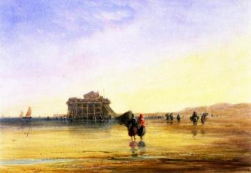 Calais Sands with Fort Rouge Artwork by David Cox