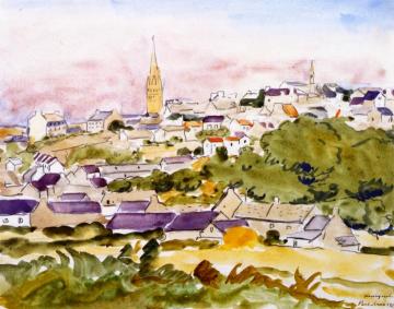 Pont-Croix Artwork by Albert Marquet