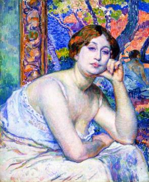 The Model Artwork by Theo van Rysselberghe