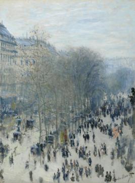 Boulevard Des Capucines Artwork by Claude Oscar Monet
