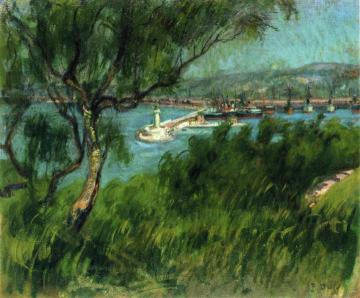 View of a Port Artwork by Raoul Dufy