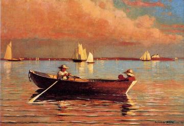 Gloucester Harbor Artwork by Winslow Homer