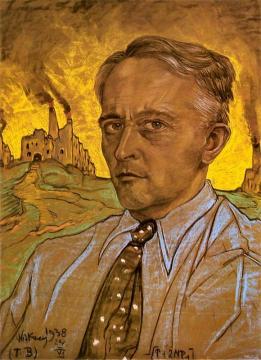 Self-portrait Artwork by Stanislaw Ignacy Witkiewicz